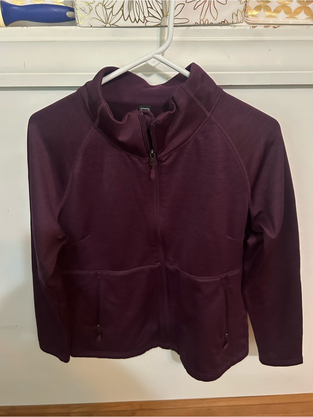 Kirkland Signature Plum Full-Zip Jacket